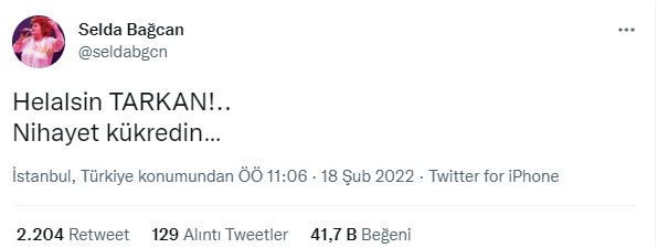 Selda Bağcan'dan Tarkan'a Tam Destek: Nihayet! - Resim: 1