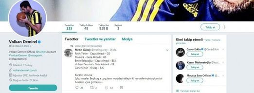 Volkan Demirel'in retweeti, sosyal medyayı salladı - Resim: 1
