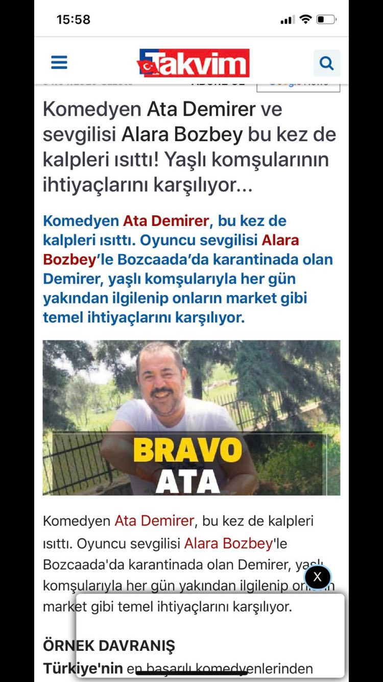 Ata Demirer Takvim'in haberiyle fena dalga geçti - Resim: 1