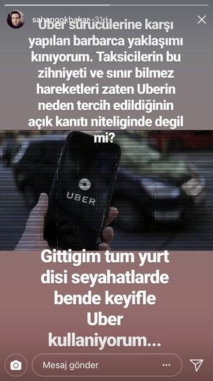 Sarı taksi Uber kavgasına Şahan Gökbakar yorumu - Resim: 1