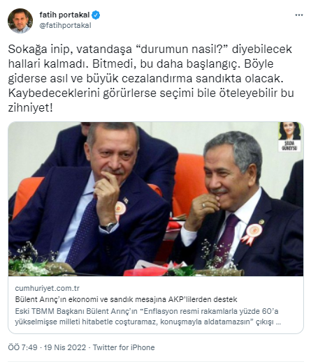 Fatih Portakal: Bu Zihniyet Seçimi Bile Öteleyebilir - Resim: 1
