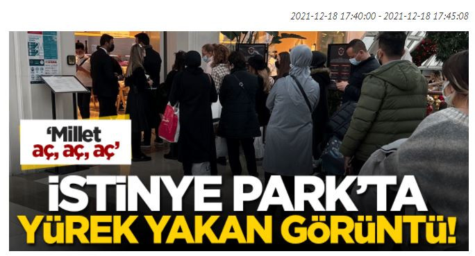 Yobaz Akit Vatandaşın Yoksulluk İsyanıyla Dalga Geçti: Millet Aç Aç - Resim: 2