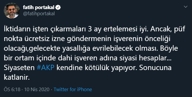 Fatih Portakal: AKP kendine kötülük yapıyor, sonucuna katlanır - Resim: 2