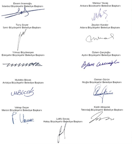 CHP'li 11 Başkandan Erdoğan'a toplantı talebi! - Resim: 1