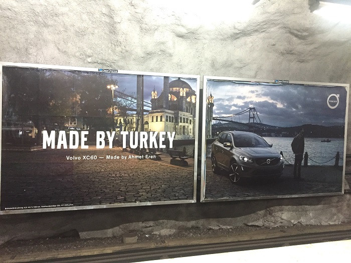 Volvo'nun Türkiye yaptı reklamı İsveç’te billboardları süslüyor - Resim: 1