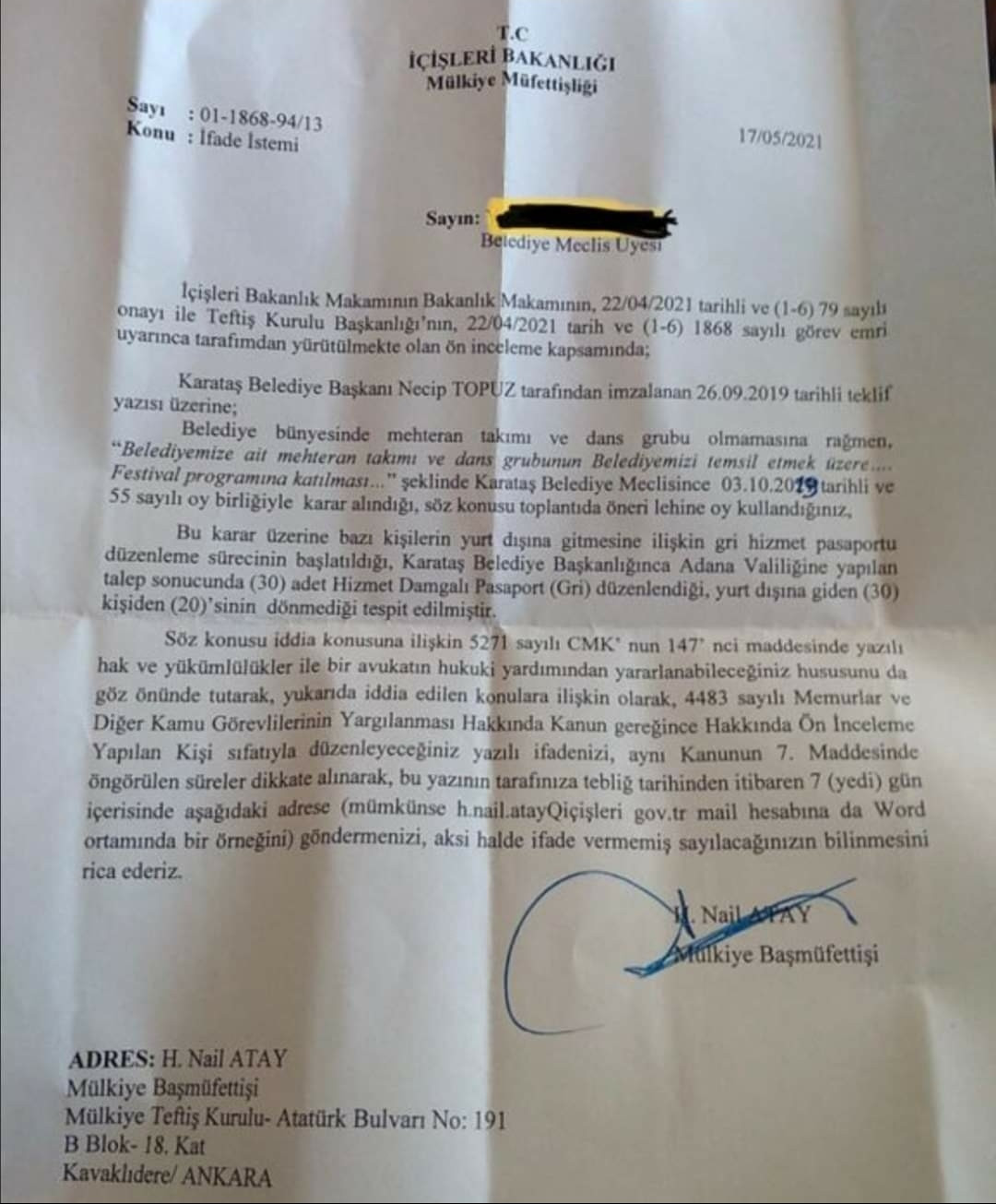 MHP'li Belediye'den Gri Pasaport Skandalı! 20 Kişi Geri Dönmemiş - Resim: 2