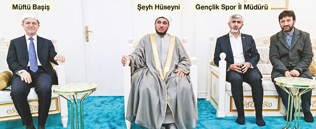 Kim Bu Şeyh Hüseyni? Müftü ve İl Müdürleri Şeyhin Ayağına Gitmiş - Resim: 2