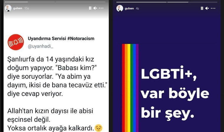 Gülşen'den Erdoğan'ın Sözlerine Sert Tepki: LGBTİ+ Var Böyle Bir Şey - Resim: 1