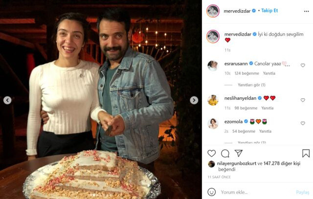 Masumlar Apartmanı'nın Gülben'i Merve Dizdar'dan Aşk Paylaşımı - Resim: 1