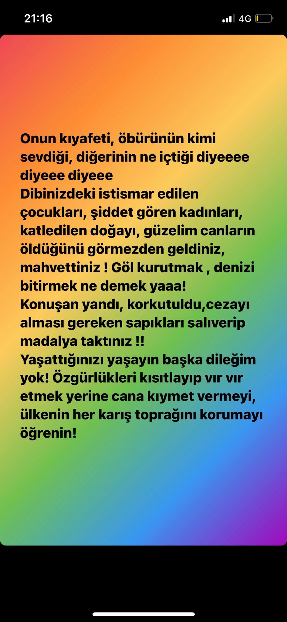 Ezgi Mola İsyan Etti: Cana Kıymet Vermeyi Öğrenin - Resim: 1
