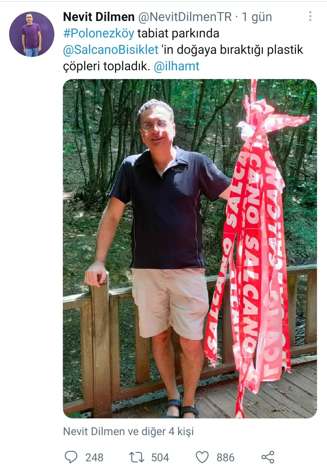 Doktorun Çevreci Eylemi Sosyal Medyayı Salladı! - Resim: 1