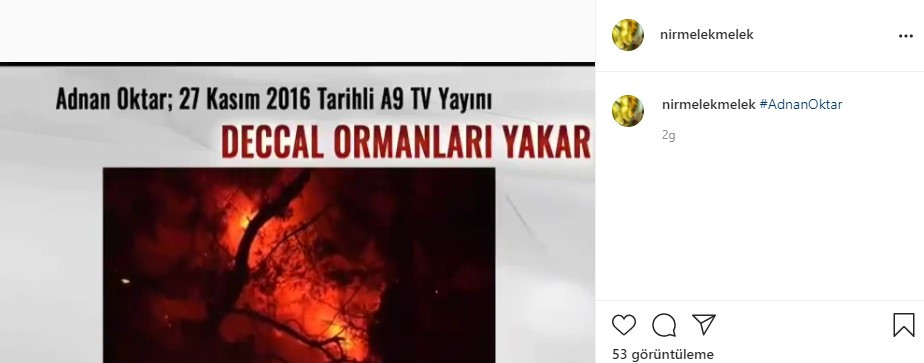 Oktarcılardan Tepki Çeken Yangın Paylaşımları - Resim: 1