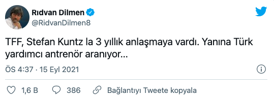 Rıdvan Dilmen A Milli Takım'ın Yeni Teknik Direktörünü Açıkladı! - Resim: 1