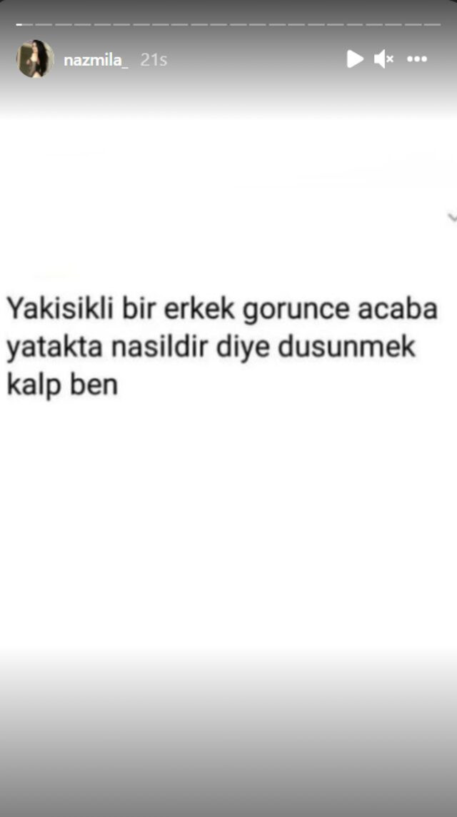 Naz Mila Son Paylaşımıyla Şoke Etti! Acaba Yatakta Nasıldır? - Resim: 1