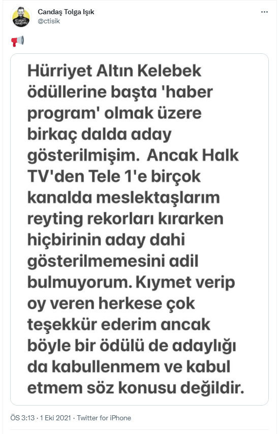 Bir İsim Daha Altın Kelebek Ödülleri'nden Çekildi! - Resim: 1