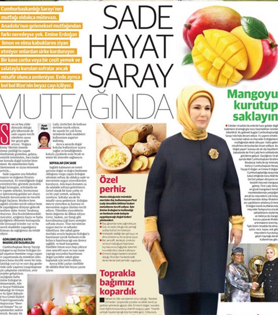 Emine Erdoğan'ın Mutfak Tasarrufu Önerisi Büyük Tepki Topladı: Mangoyu Kurutup Saklayın - Resim: 1