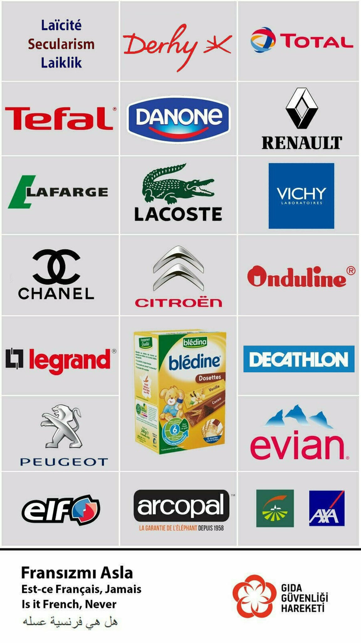 AKP'li başkan Laikliği Fransız peyniri mi sanıyor? Boykot listesi rezaleti - Resim: 1