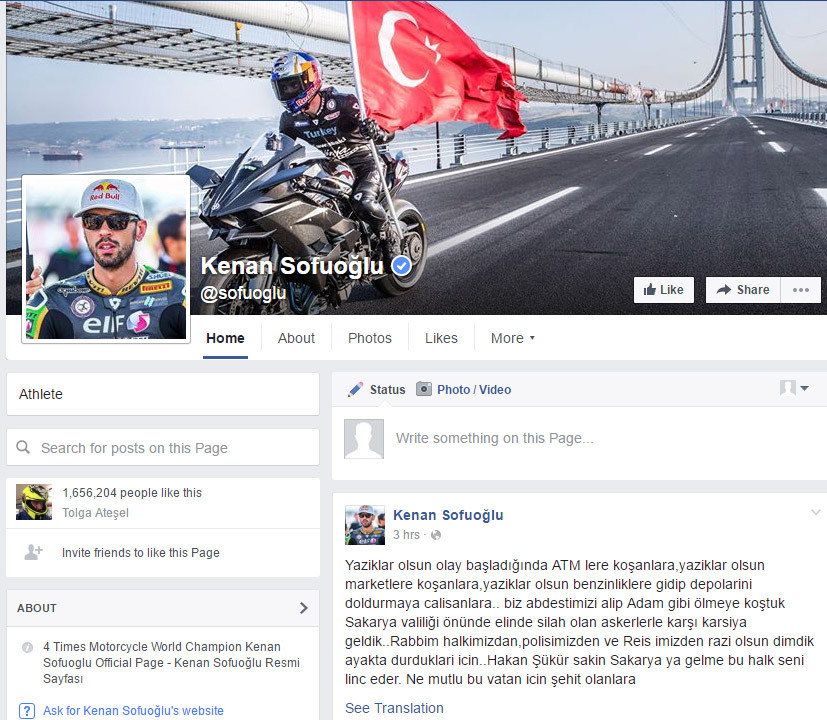 Kenan Sofuoğlu'ndan Hakan Şükür'e: Sakın Sakarya'ya gelme, bu halk seni linç eder - Resim: 1