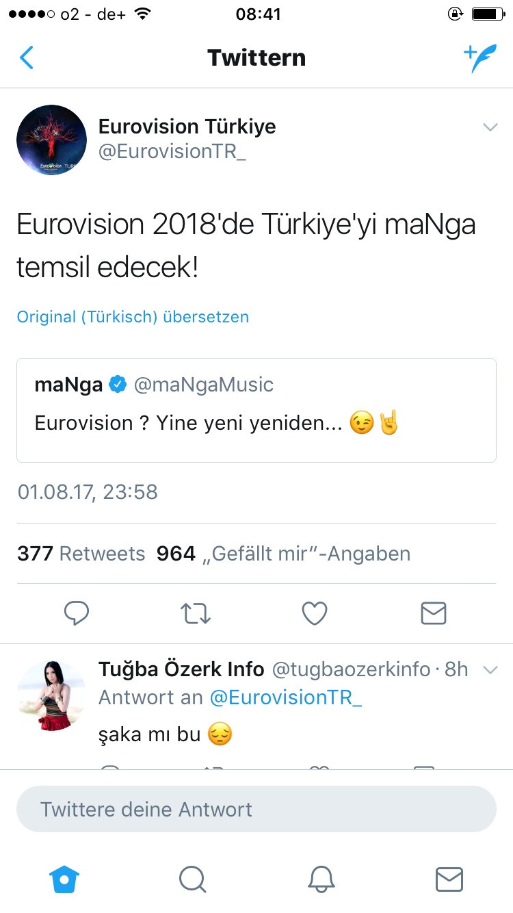 Son dakika haberler: 2018 Eurovision yarışmasına Türkiye Manga ile katılıyor - Resim: 1