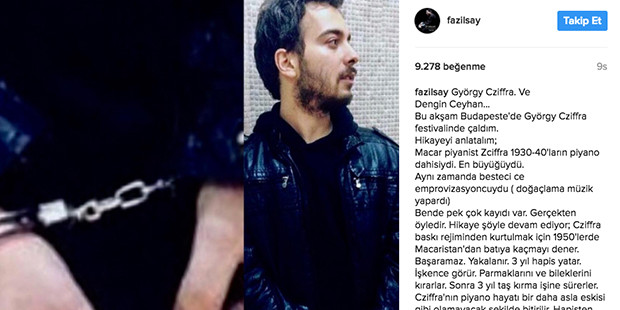 Fazıl Say: Hapiste; saat işliyor beyler, yürek sizin! - Resim: 1