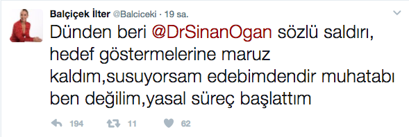 Balçiçek İlter: Sinan Oğan'ın sözlü saldırısına maruz kaldım, yasal süreç başlattım - Resim: 1