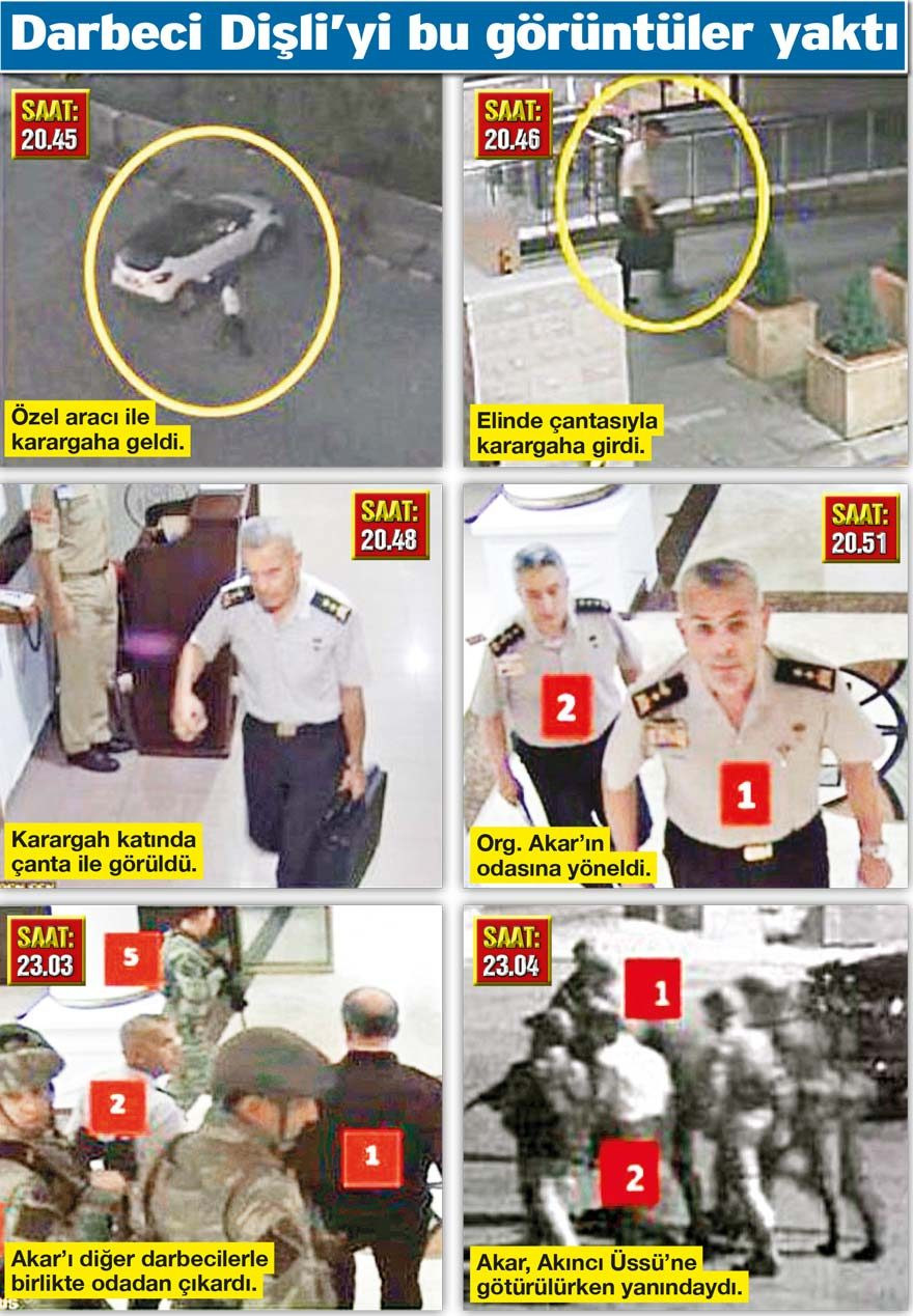 15 Temmuz gecesi Akar'ı makamından götüren Mehmet Dişli ifadesini değiştirdi - Resim: 1