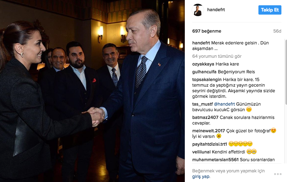 Hande Fırat'tan Erdoğan yanıtı: Merak edenlere gelsin... - Resim: 1