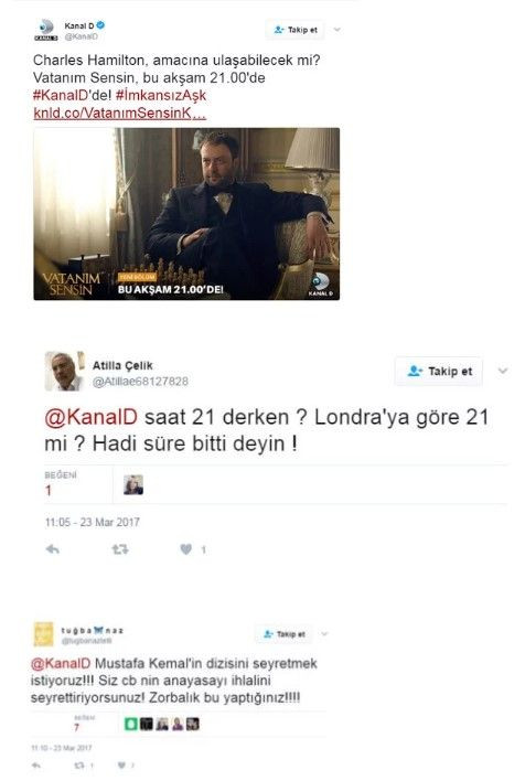 Vatanım Sensin izleyicisi isyan etti - Resim: 1