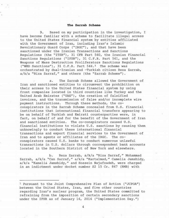 ABD'de tutuklanan Halkbank yöneticisinin Zarrab ile yaptığı telefon görüşmeleri FBI raporunda - Resim: 4