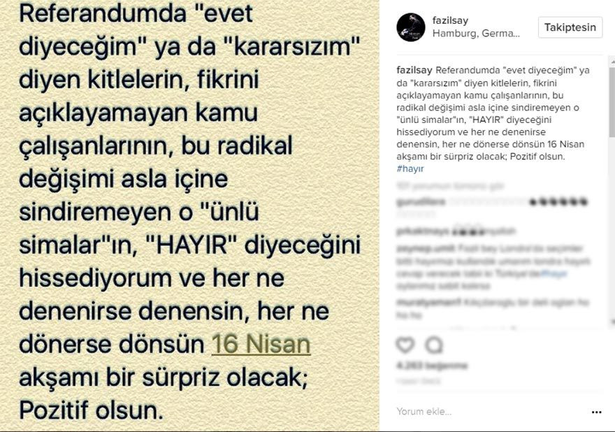 Fazıl Say: 16 Nisan akşamı sürpriz olacak - Resim: 1