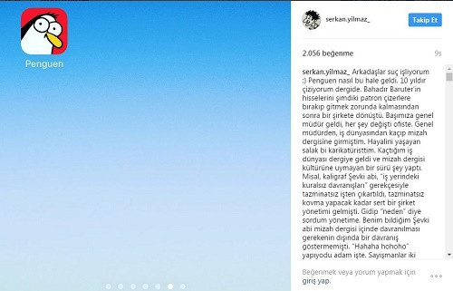 Penguen'de mobbing... 10 yıllık çizerinden bomba iddialar - Resim: 1