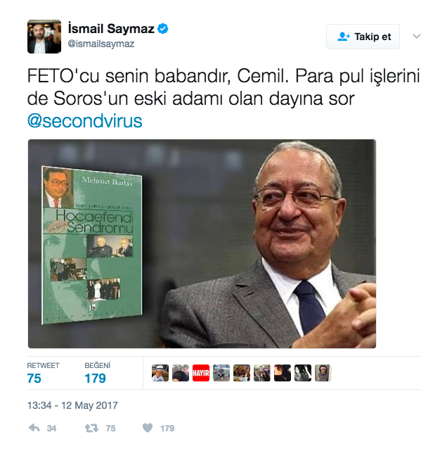 İsmail Saymaz'dan Cemil Barlas'a: FETO'cu senin babandır! - Resim: 2