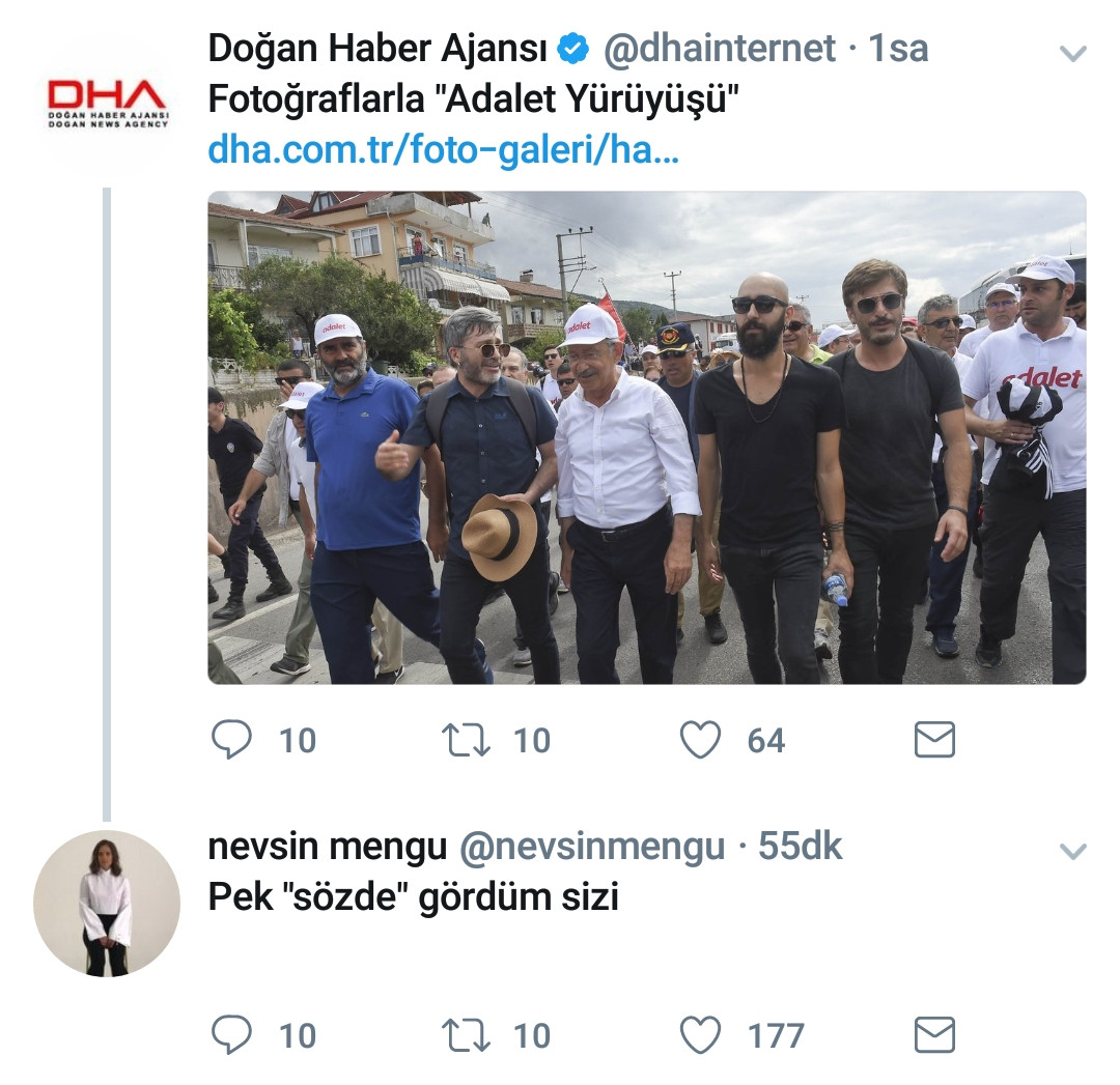 Nevşin Mengü'den TRT'ye 'sözde adalet yürüyüşü' göndermesi - Resim: 1