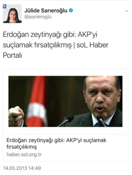 Yeni Bakan Jülide Sarıeroğlu'nun attığı Tweetler sosyal medyayı salladı - Resim: 1