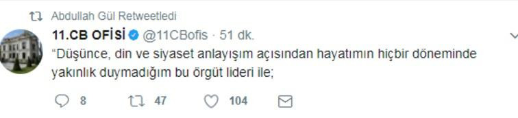 FETÖ firarisi Ekrem Dumanlı: Abdullah Gül hocaefendiyi özledim, beni görüştür dedi - Resim: 1