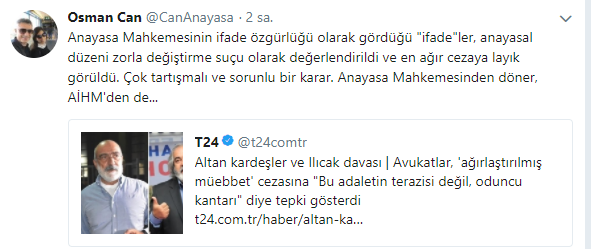 Eski AKP'li vekilden Altan kardeşler ve Ilıcak kararıyla ilgili yeni iddia - Resim: 1