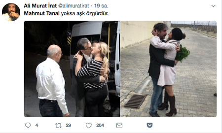 Deniz Yücel ve eşinin kavuşmasına sosyal medyada Mahmut Tanal'lı yorumlar! - Resim: 2