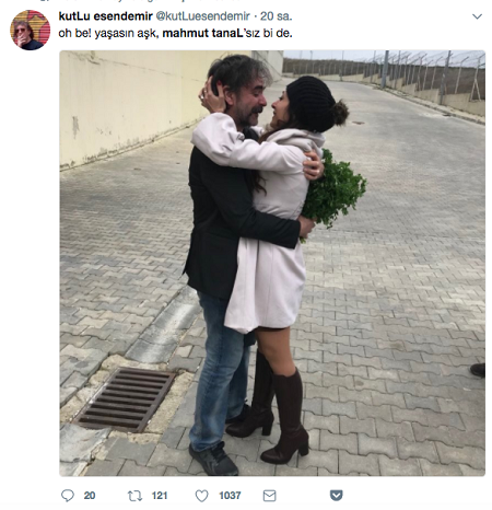 Deniz Yücel ve eşinin kavuşmasına sosyal medyada Mahmut Tanal'lı yorumlar! - Resim: 4