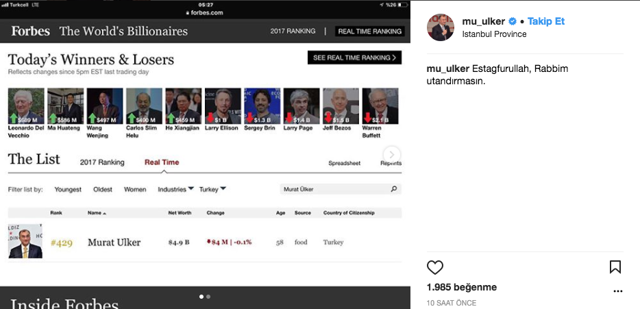 Murat Ülker'den Necip Fazıl'lı Afrin paylaşımı: Ölsek de sevinin... - Resim: 2