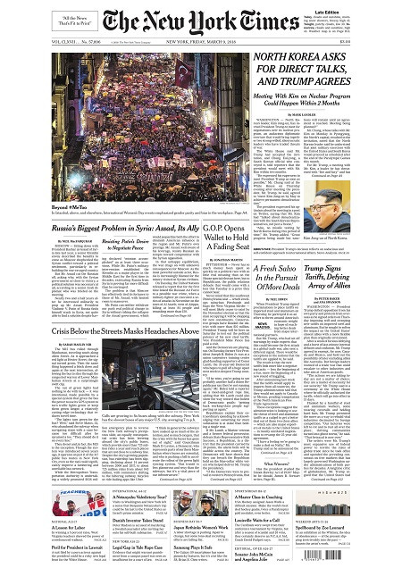 Taksim'deki kadın yürüyüşü New York Times'ın manşetinde - Resim: 1