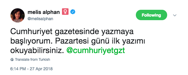 Hürriyet'ten ayrılan Melis Alphan'ın yeni gazetesi belli oldu - Resim: 1