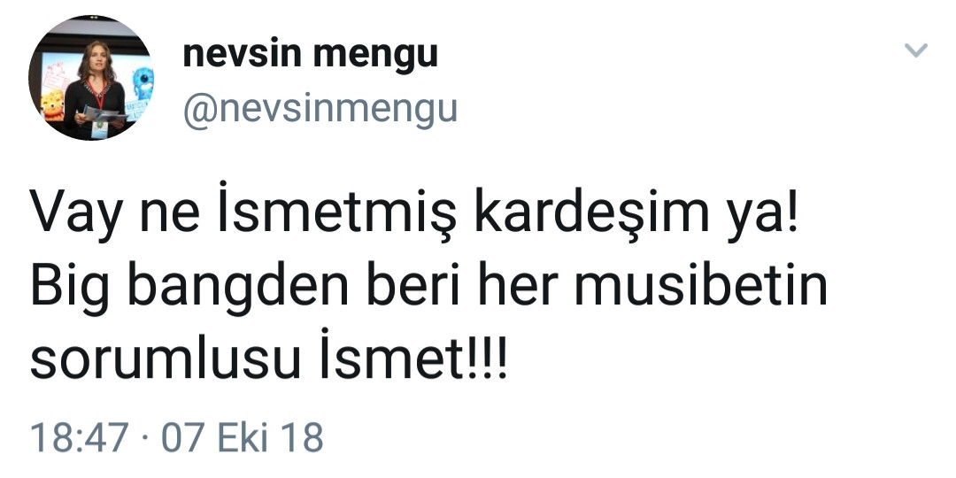 Nevşin Mengü'den Erdoğan'a: Ne İsmetmiş kardeşim ya! - Resim: 1