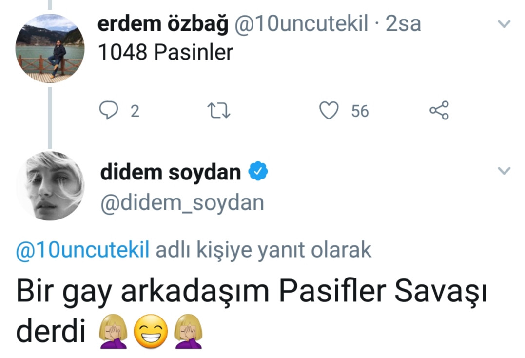 Didem Soydan: Bir gay arkadaşım Pasinler Savaşı'na Pasifler Savaşı derdi - Resim: 2