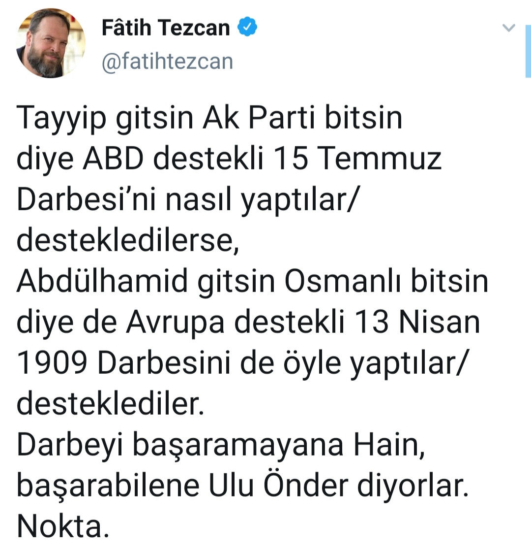 Fatih Tezcan Atatürk'e vatan haini dedi, sosyal medya ayaklandı - Resim: 1