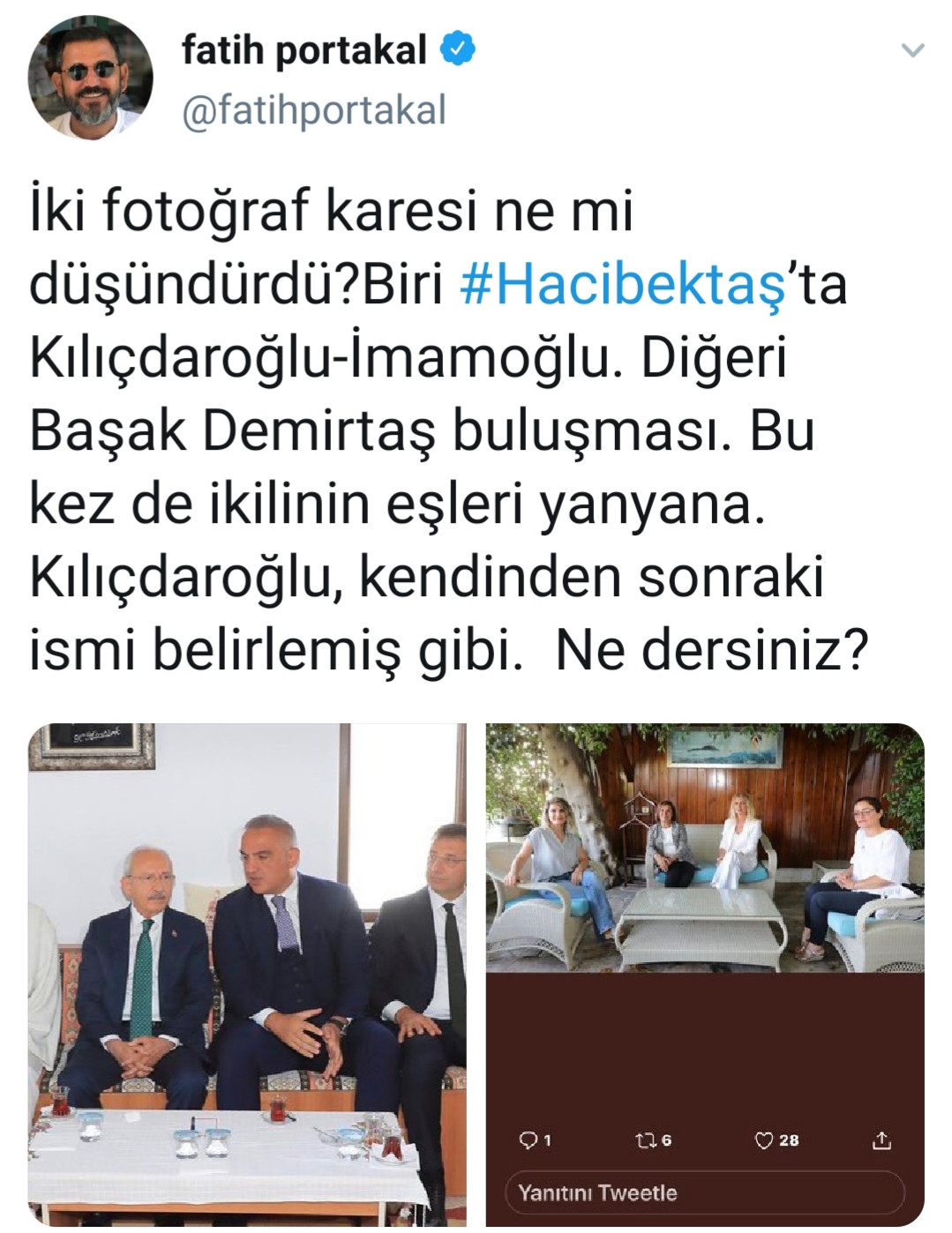 Fatih Portakal: Kılıçdaroğlu kendi yerine İmamoğlu'nu mu hazırlıyor? - Resim: 1