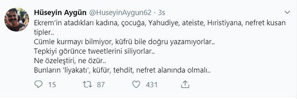 CHP eski Milletvekili Aygün'den İmamoğlu'na: Bizi iyi kekledin başkan... - Resim: 2