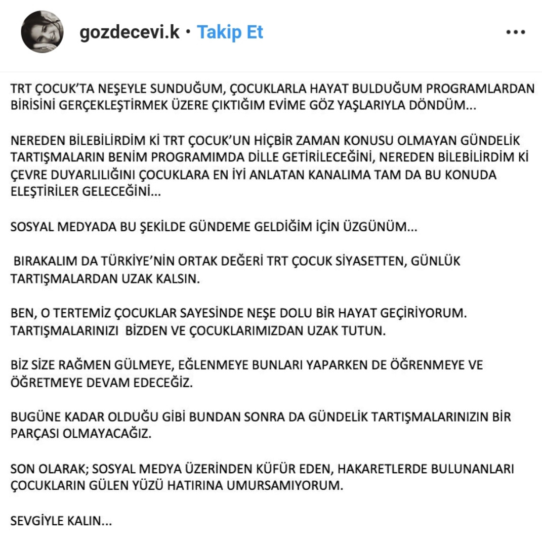 Kaz Dağları diyen çocuğu susturan TRT sunucusundan açıklama! - Resim: 1