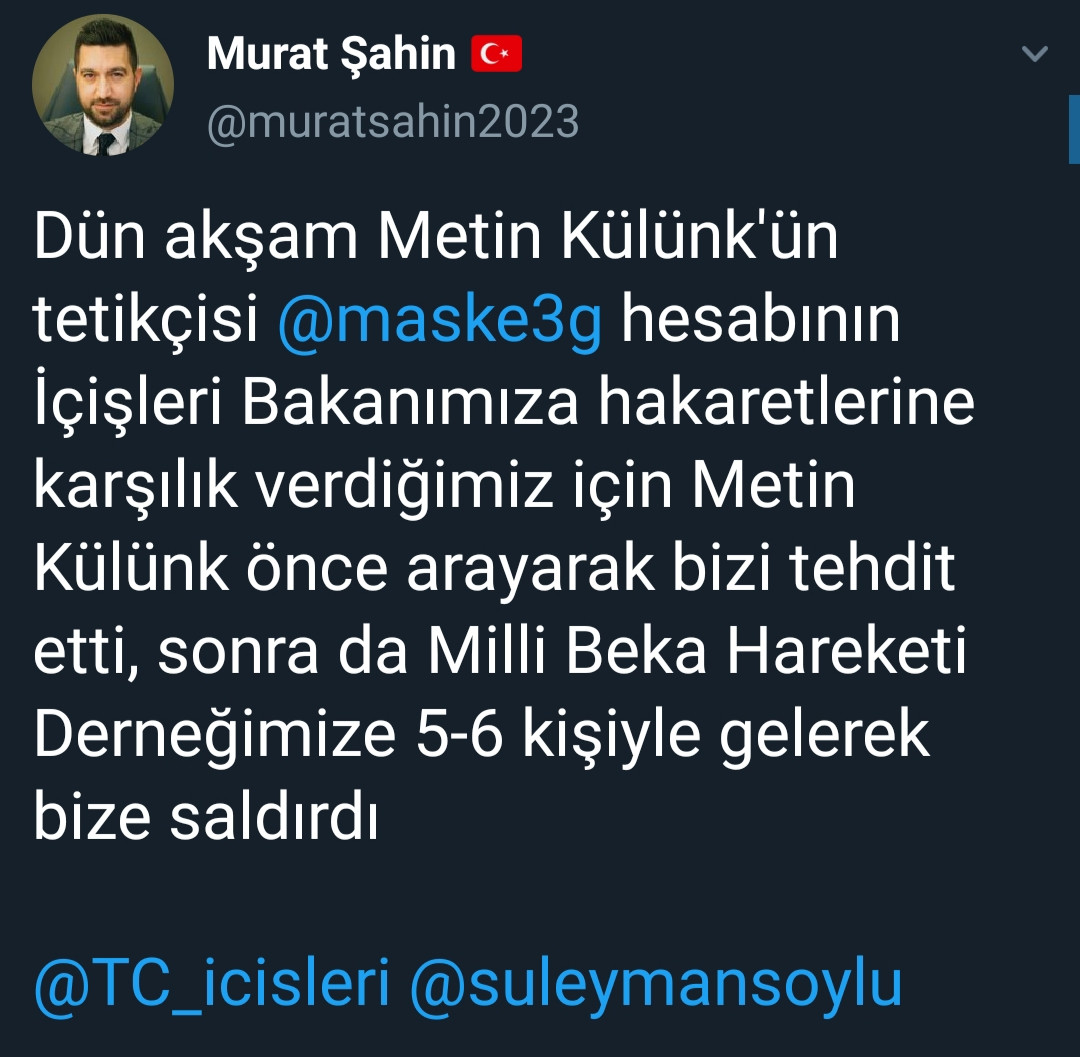 AKP'de büyük kavga: Soylu yandaşı derneği Metin Külünk'ün adamları mı bastı? - Resim: 1