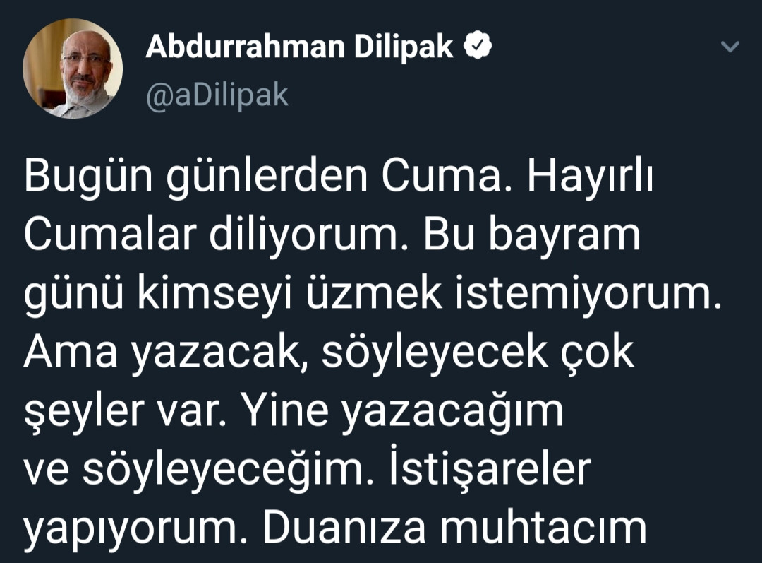 Erdoğan'ın kınıyorum dediği Dilipak'tan flaş yanıt - Resim: 2