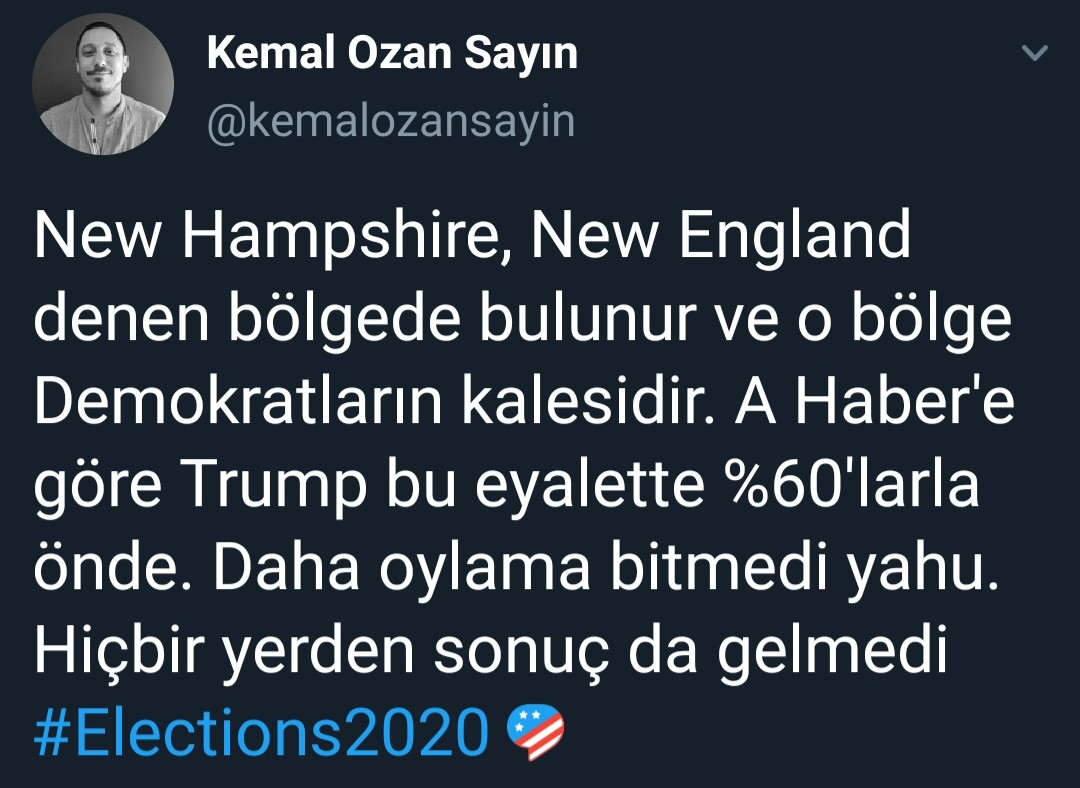 A Haber sonuçlar gelmeden Trump'ı yüzde 61,5 ile önde gösterdi - Resim: 2